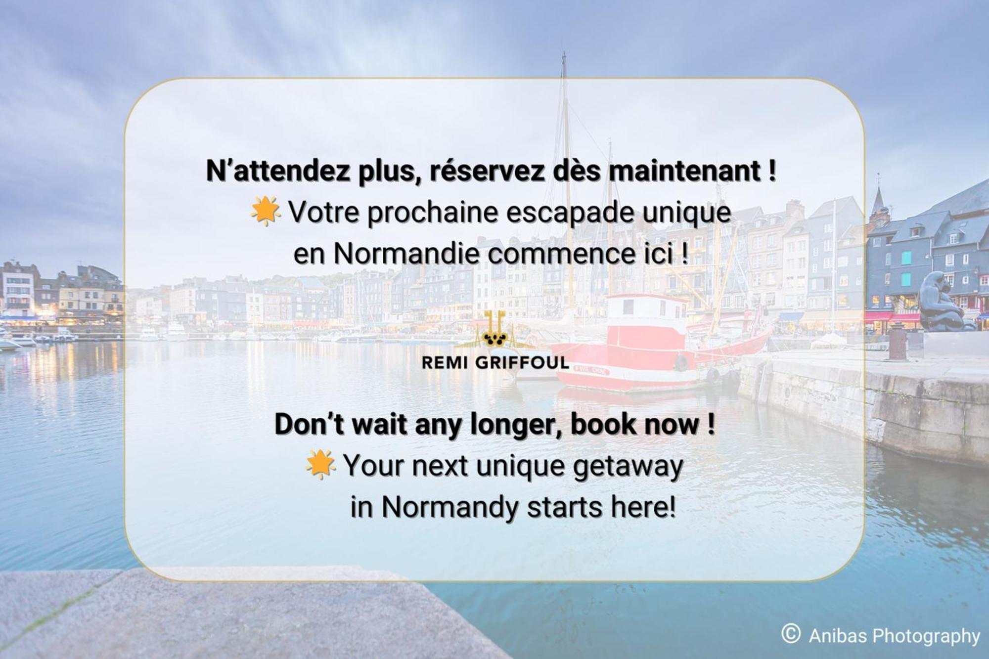La Maison D'Etienne Renovated In 2025! City Center 4 Guests 翁弗勒尔 外观 照片