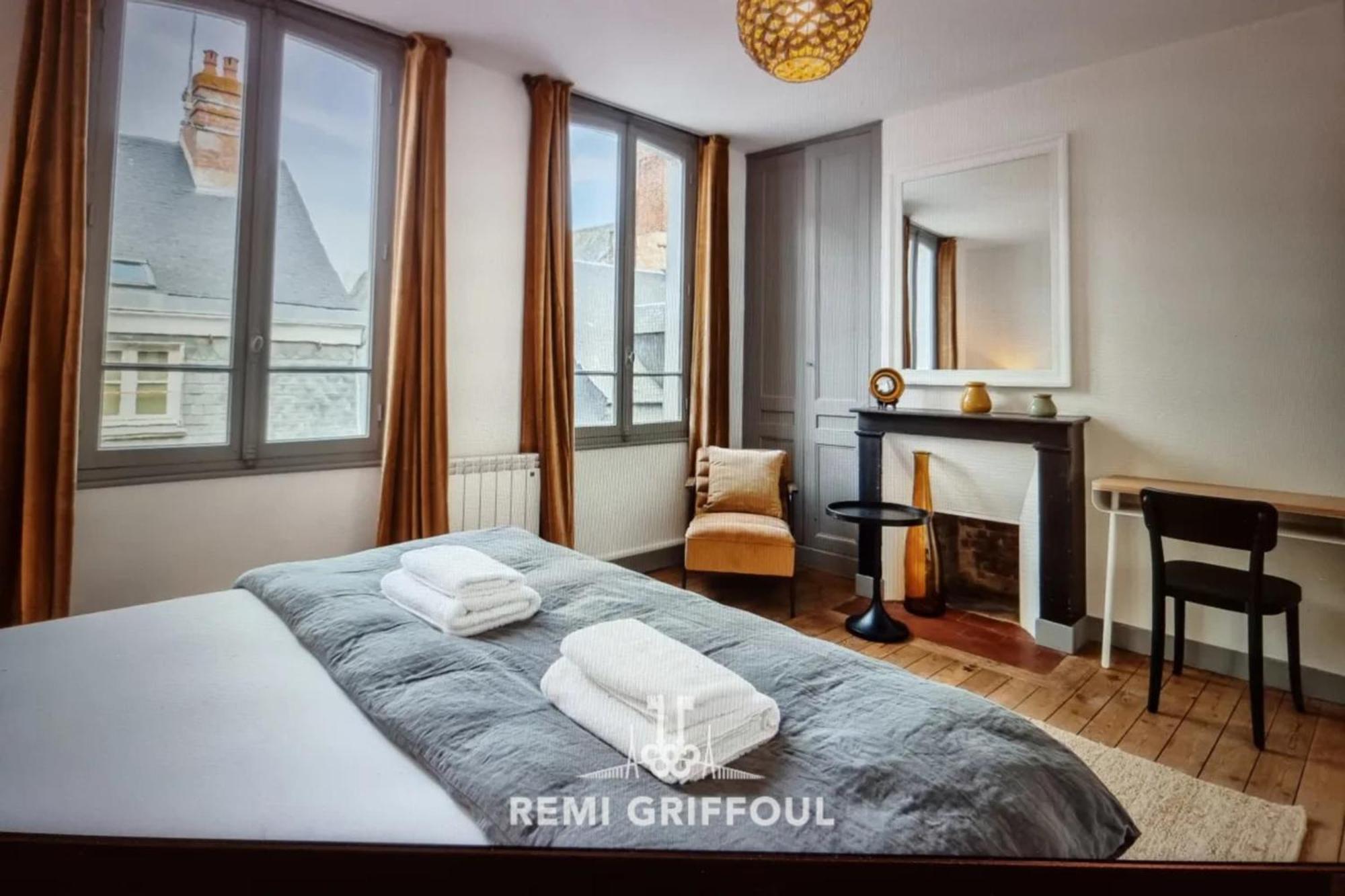 La Maison D'Etienne Renovated In 2025! City Center 4 Guests 翁弗勒尔 外观 照片