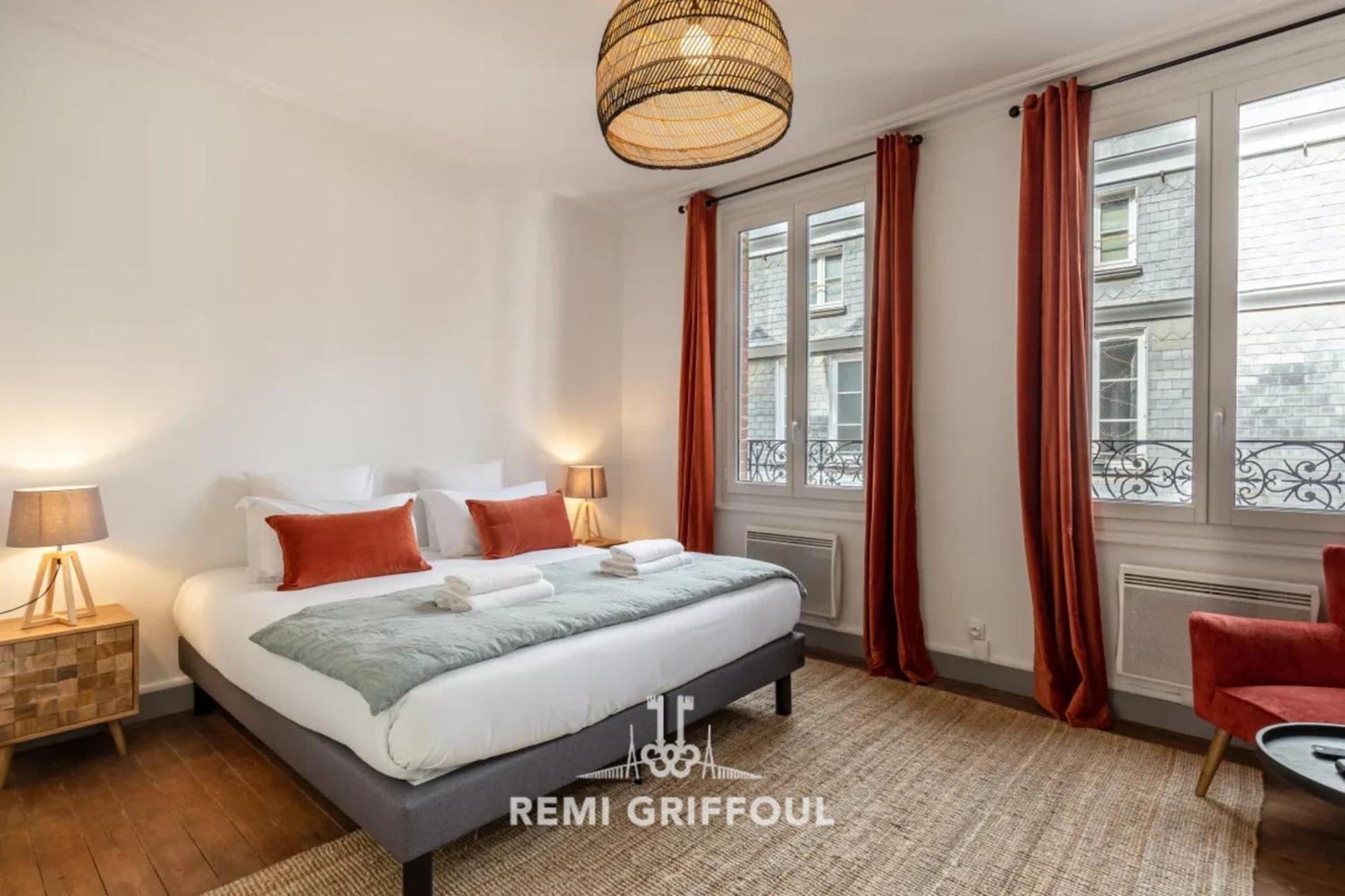 La Maison D'Etienne Renovated In 2025! City Center 4 Guests 翁弗勒尔 外观 照片